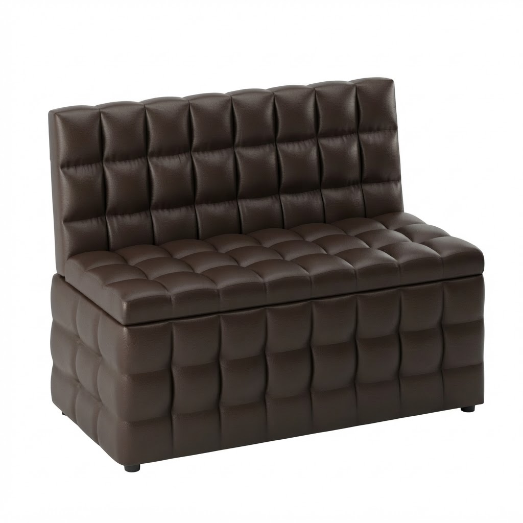Скамья прямая "Темпо" КЗ Коричневый