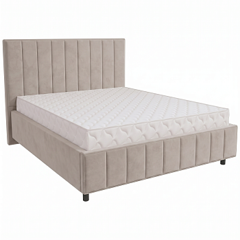 Кровать Кордова-4 0,9*2,0 Тк.SELFIE  Lite Moonlight 3 кат Апогей