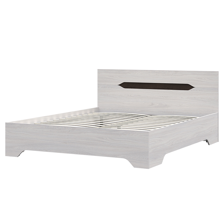 Спальня ВАЛЕНСИЯ КР 012 кровать 1,6х2,0 с ортопедом (1,64х0,85х2,06) АНКОР