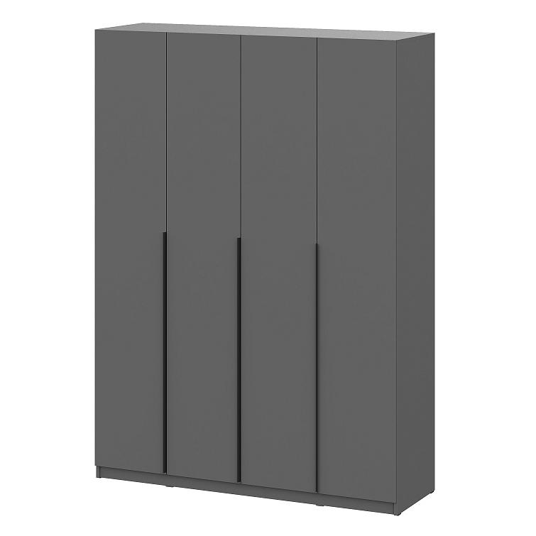 Шкаф "ШК 5" (1600) Графит Серый NN