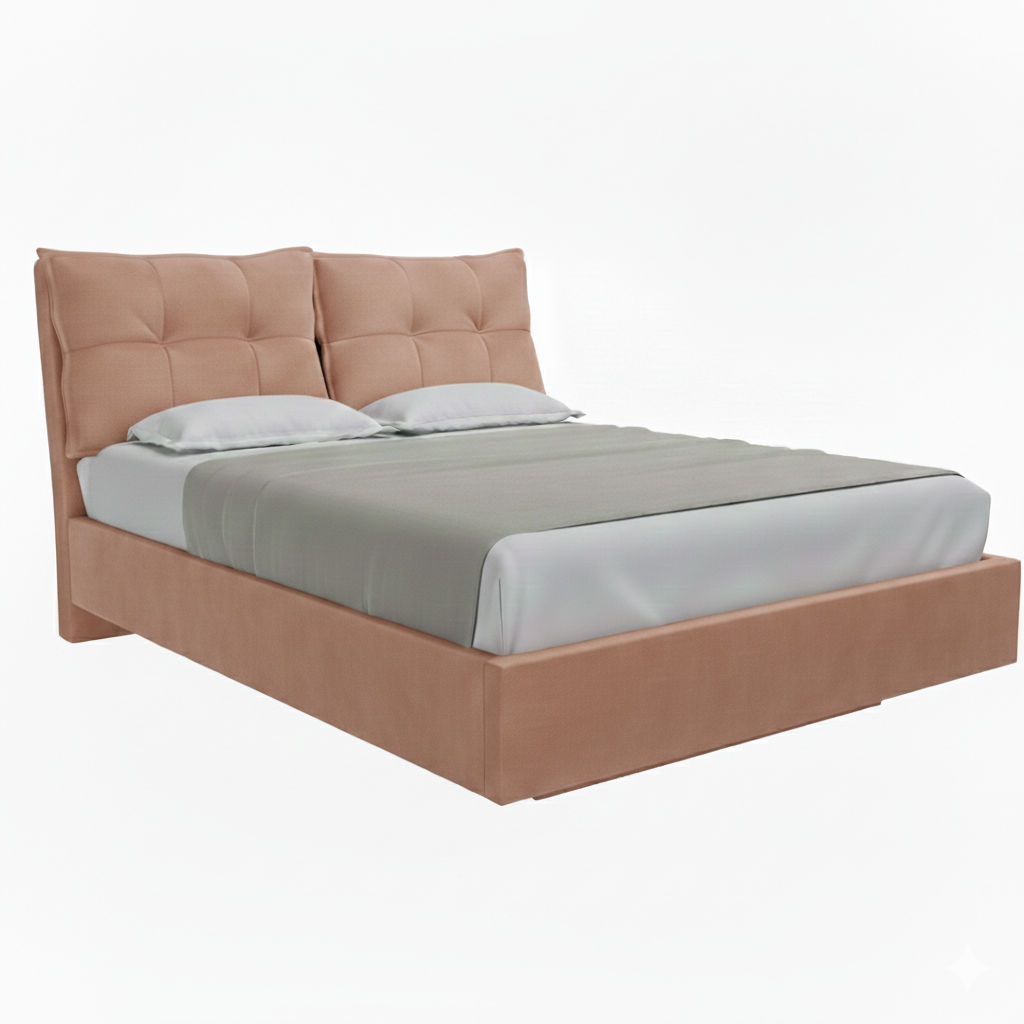 Кровать Карина Air (Релакс) (160*200, с ПМ (Модус 03)) бежевый