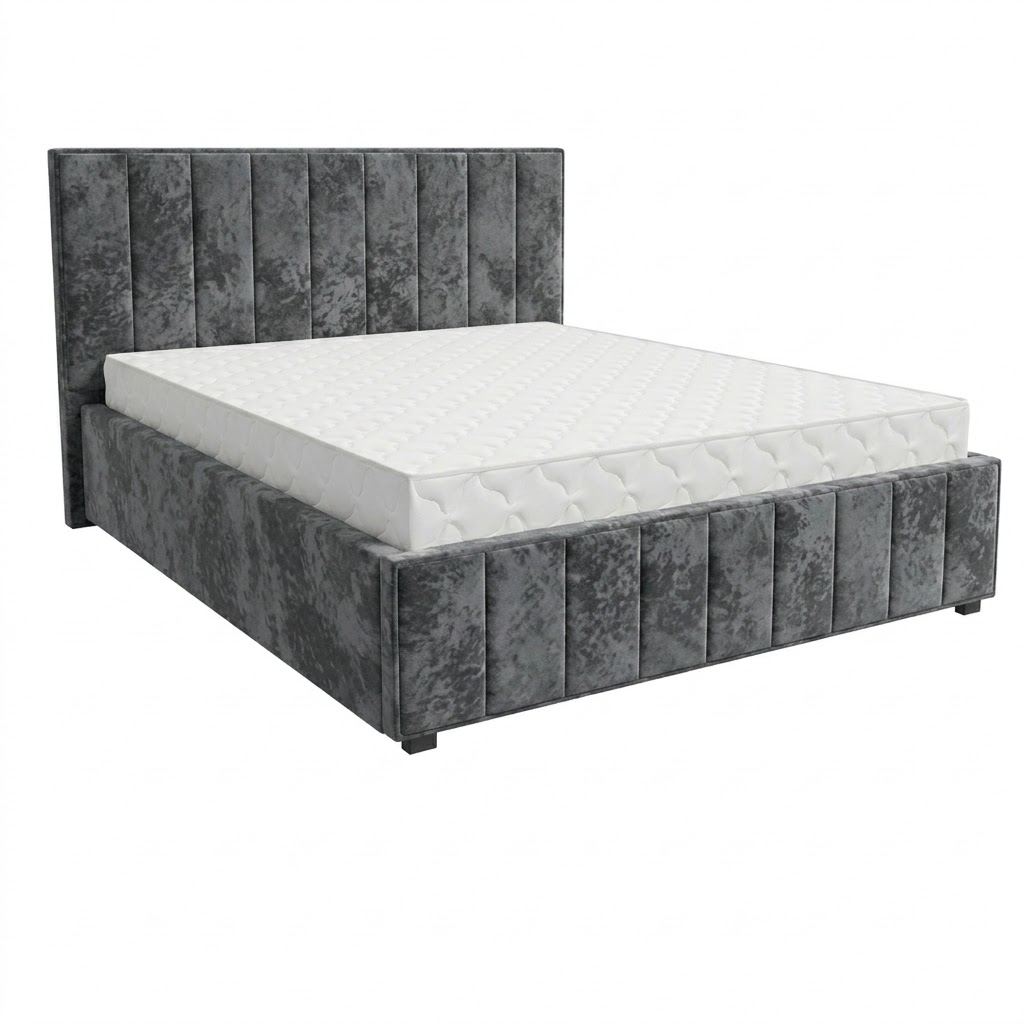Кровать Кордова-1 1,6*2,0 с П.М. Тк. Небби 316 4 кат  Апогей