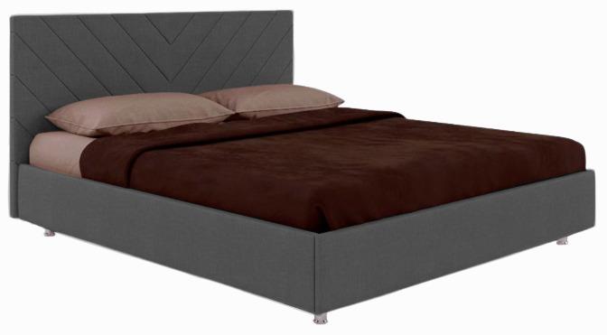 Кровать Жардин SMART (Релакс) (160*200, с ПМ (Ameli 11)) серый
