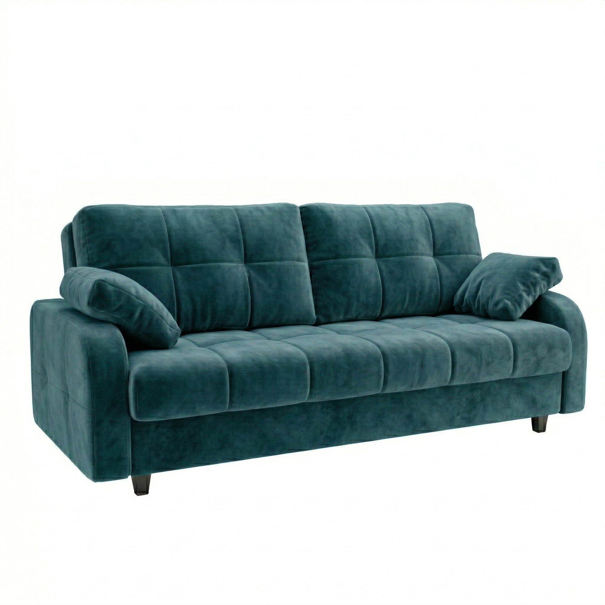 Диван Финка-4.1 ДК прямой Тк.Sensey Mineral Blue 3 кат Апогей