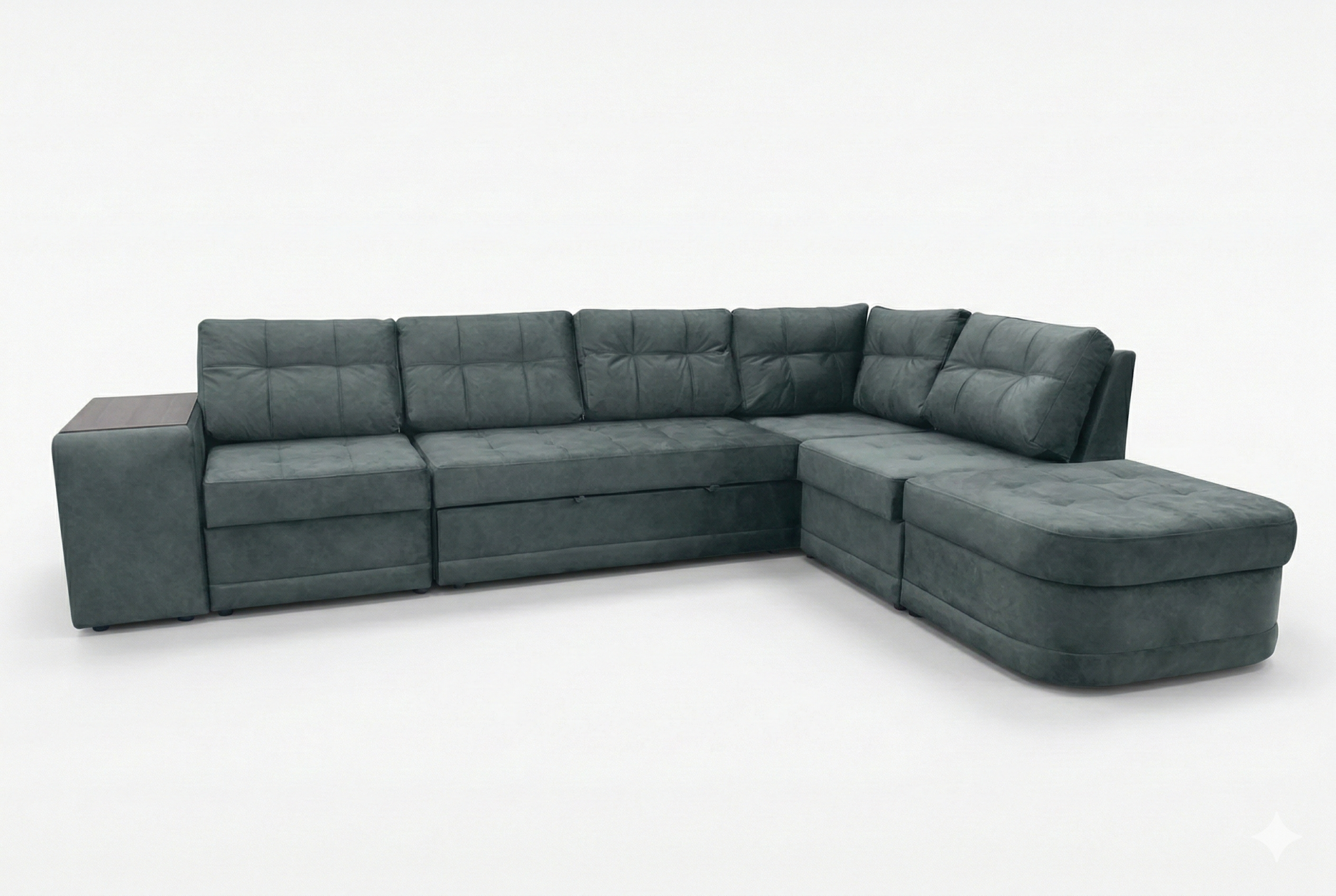 Диван угловой Женева-2 Тк.Neve 86 4 кат ЭКО