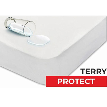 Чехол непромокаемый для матраса (120*200, трикотаж Терри на резинке)