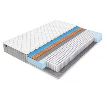 Матрас с чехлом DS Comfort Duo 180*200 h=19 БС