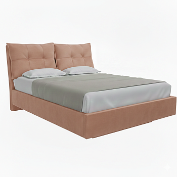 Кровать Карина Air (Релакс) (160*200, с ПМ (Модус 03)) бежевый