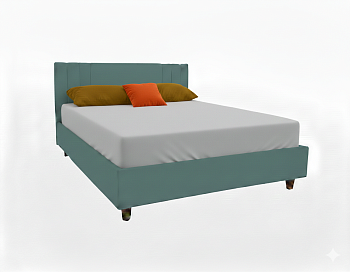 Кровать Жардин Соул (Релакс) (180*200, с ПМ (Ameli 06)) мятный